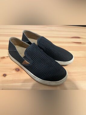 Olukai Pehuea Women's Slip-On Black Size 7